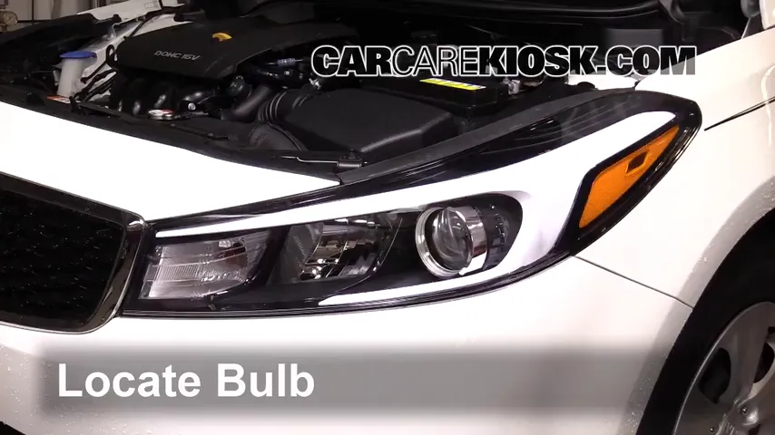 2017 Kia Forte LX 2.0L 4 Cyl. Lights Daytime Running Light (replace bulb)